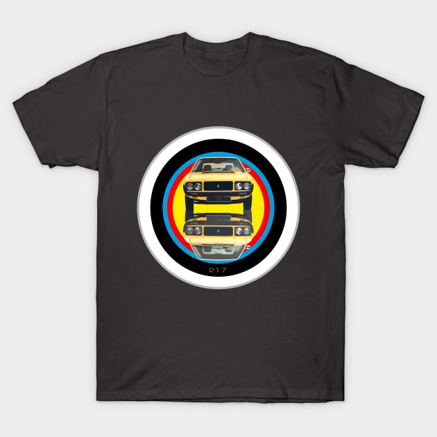 Renault 17 on target T-Shirt by AaaahEeeekStudio